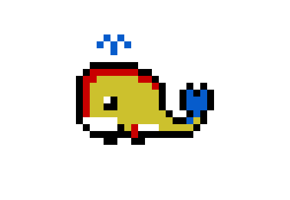 [e3be5b] Pixel Whale