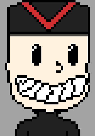 [05b0c1] *Walks up and opens the door* He has very few now. I think he has two more.... C'mon.  After you.