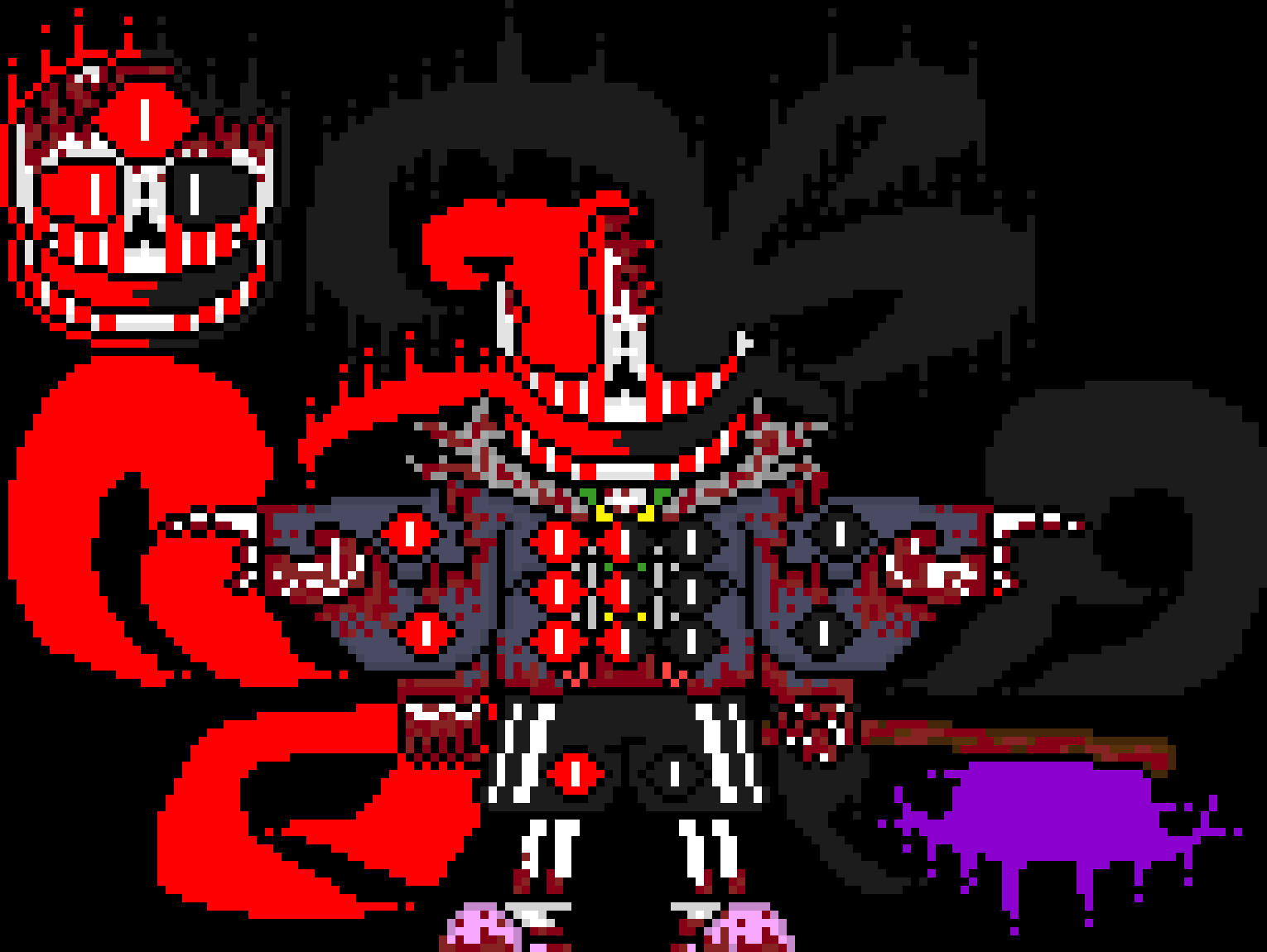 [e8cb42] ugh i cant freeze you cant i well *grabs them by the neck again* ill farm you this way then *grabs alot of there eyes untill he evolves*