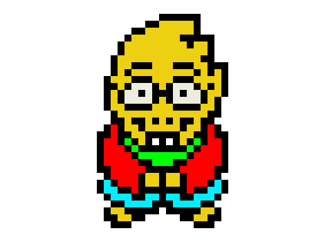 [9664c4] Color!Tale Alphys