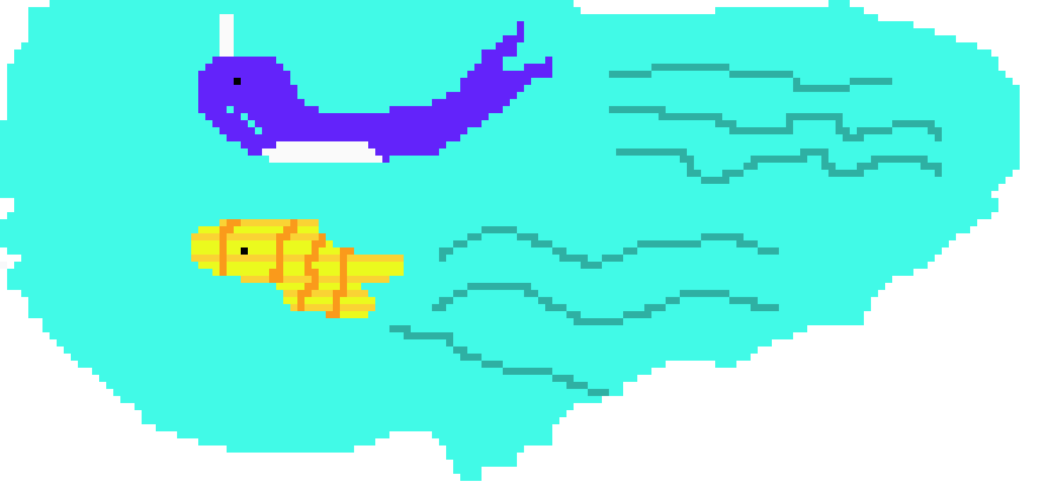 [9664c4] Fish and whale