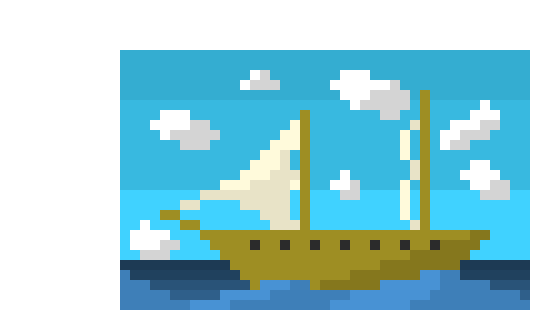 [63c367] boat with ocean