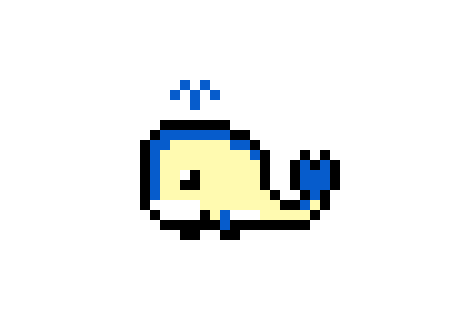 [e3be5b] Pixel Whale
