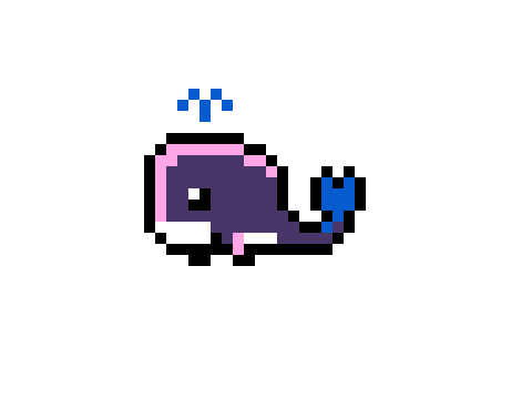 [e3be5b] Pixel Whale