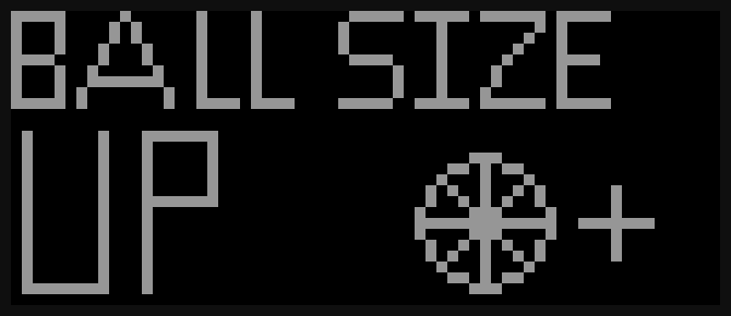 [8560a6] ball size up