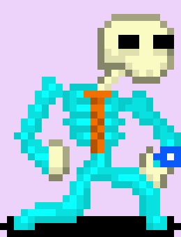 [05b0c1] *He is barely able to walk. More like, dragging his legs barely. It makes a scratching sound of Bone and Concrete sliding.*