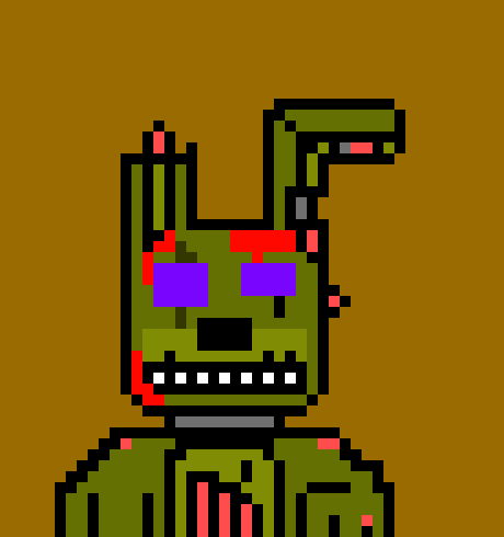 [b9de0d] i always come back. - springtrap the zombie
