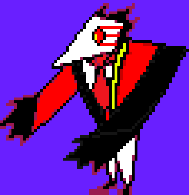 [ce28af] There was a glitch that turned white to red and so it's still in that sprite so it's glitched.