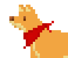 [be82ba] (The dog fell asleep and faded away)