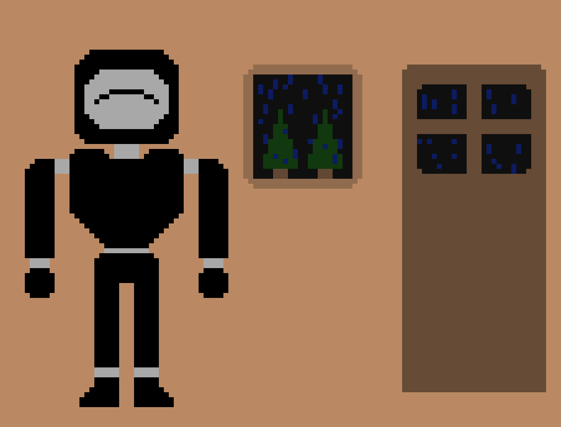 [25d002] *He looks outside the window,and at the rain*