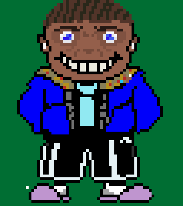 [a228fa] edgy sans recolor says: Blakc lives matter, but not when it comes to you.