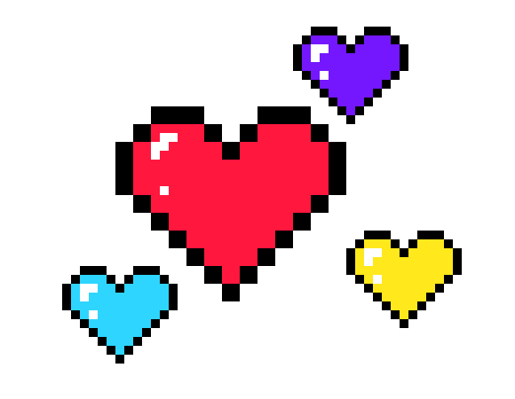 [9664c4] heart emoticons