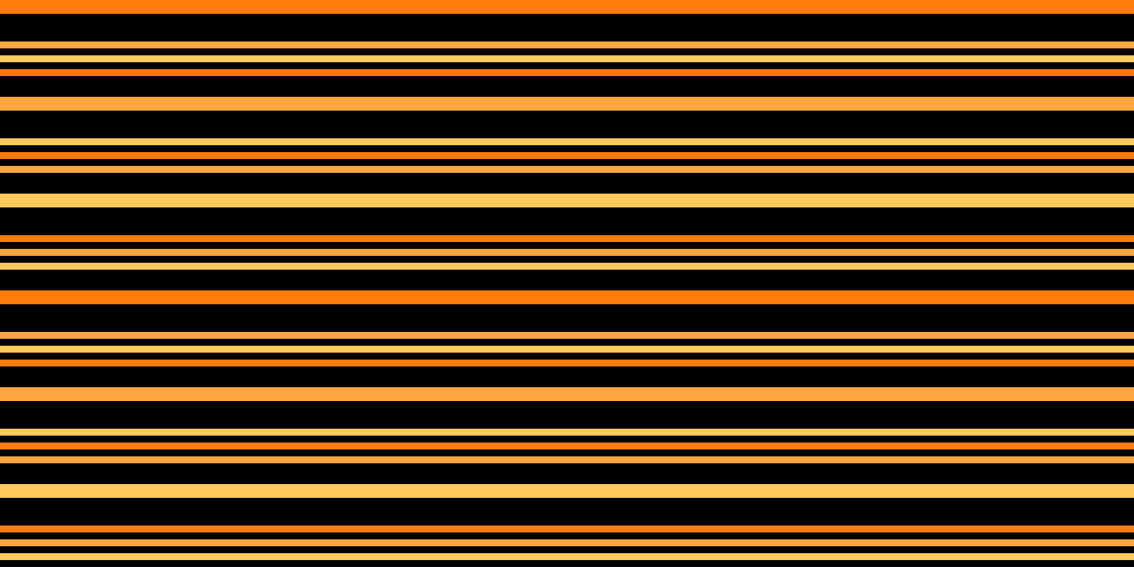 [d3a9dd] Colorful Pattern Striped Orange
