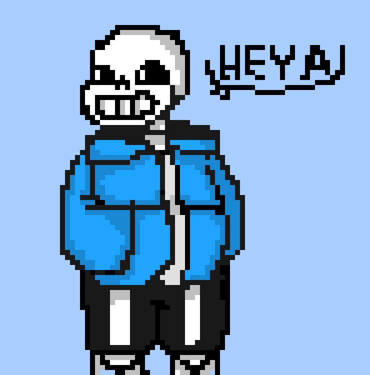 [9664c4] Sans, Sentry of Snowdin .