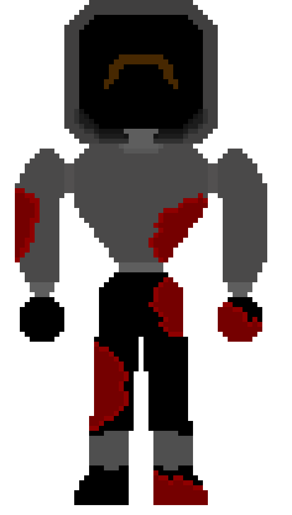 [25d002] Hrm? *He Looks at the figure in the cave* Hello? Whos there.