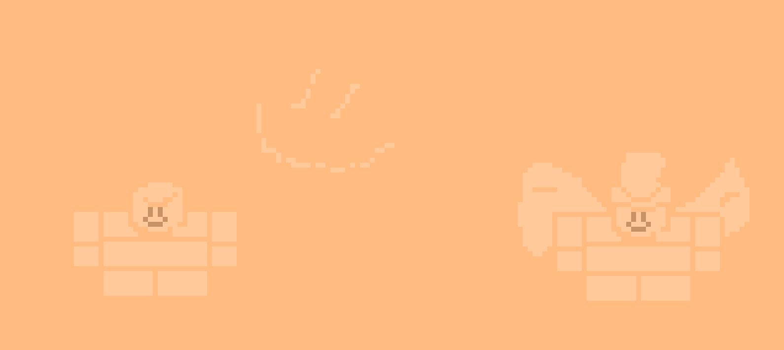 [b7d2ef] Once upon a time, two races ruled over roblox; Noobs And Robux ppl