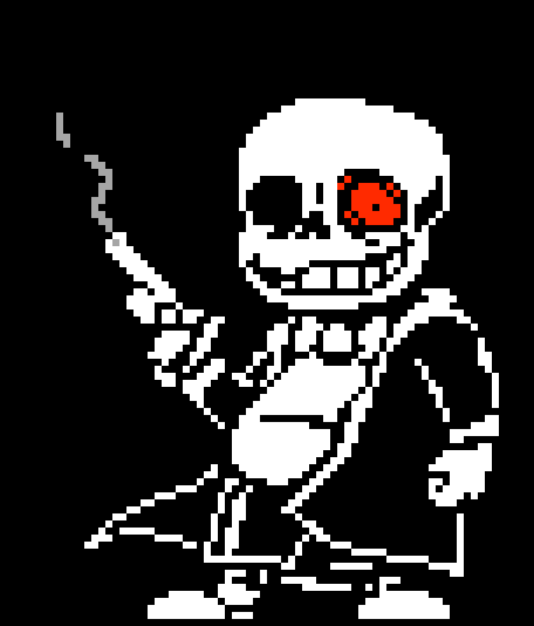 [2d73ea] whoever is sudden changes sans, CREDIT ME FOR REMAKING THE SPRITE IN PAM. -jase