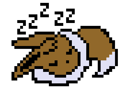 [5b225a] Eevee Sleep