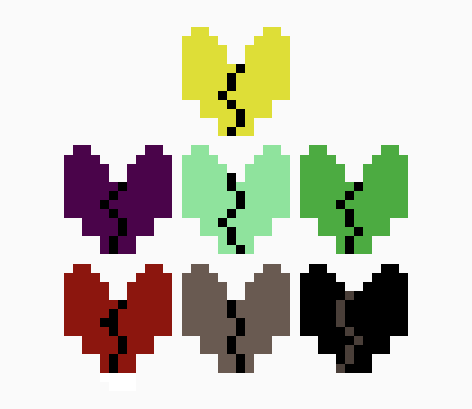 [9664c4] Undertale Aftermath AU Negative souls