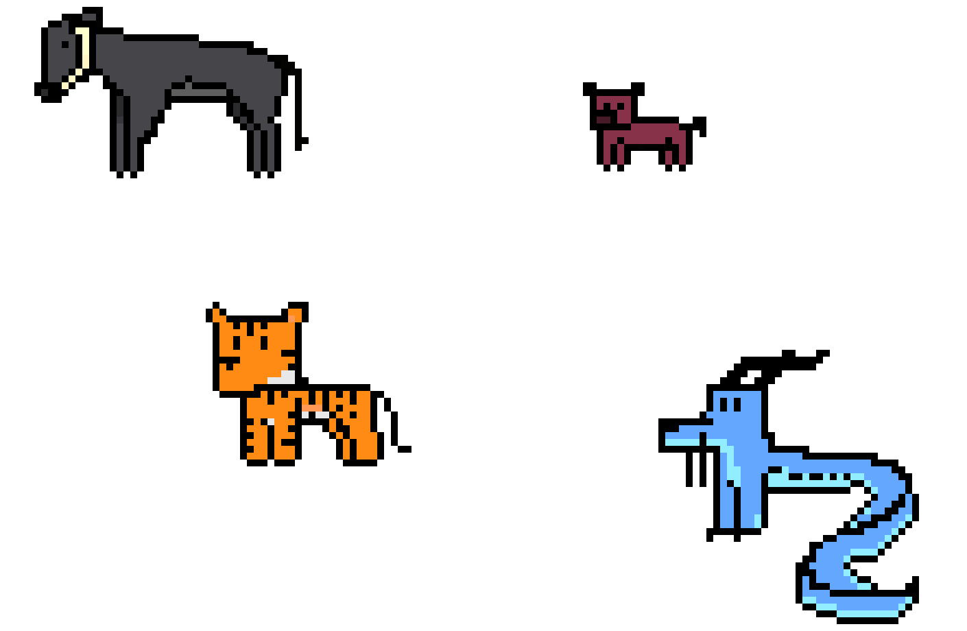 [7d9a6b] My animal family
