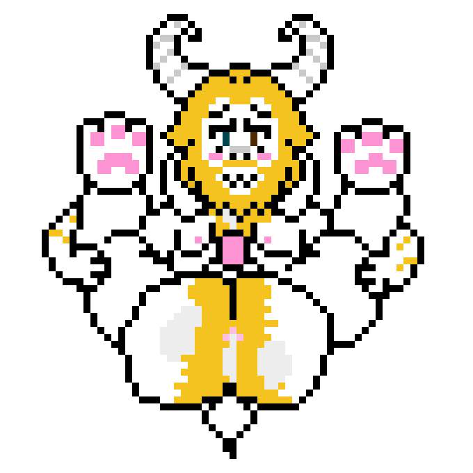 [b7731b] naked asgore dreemurr sprite anal cum edition