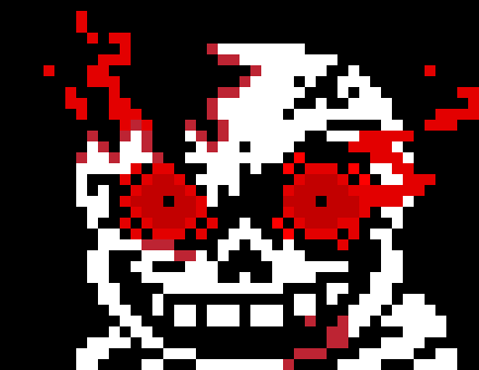 [6a32c5] *rows of bones fly with blasters firing one after the other at both killer sans zero* "I WANT TO END THI!!"