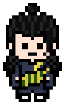 [a6617b] danganronpa pixel sprite base