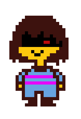 [96ca9c] *throws a knife at deadtale chara*-genocidetail frisk