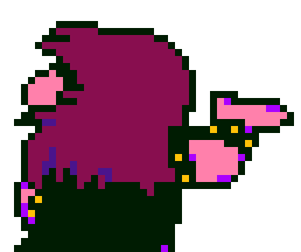 [4076f0] you don't have a upper jaw... -susie (darkworld outfit) (Cleetus