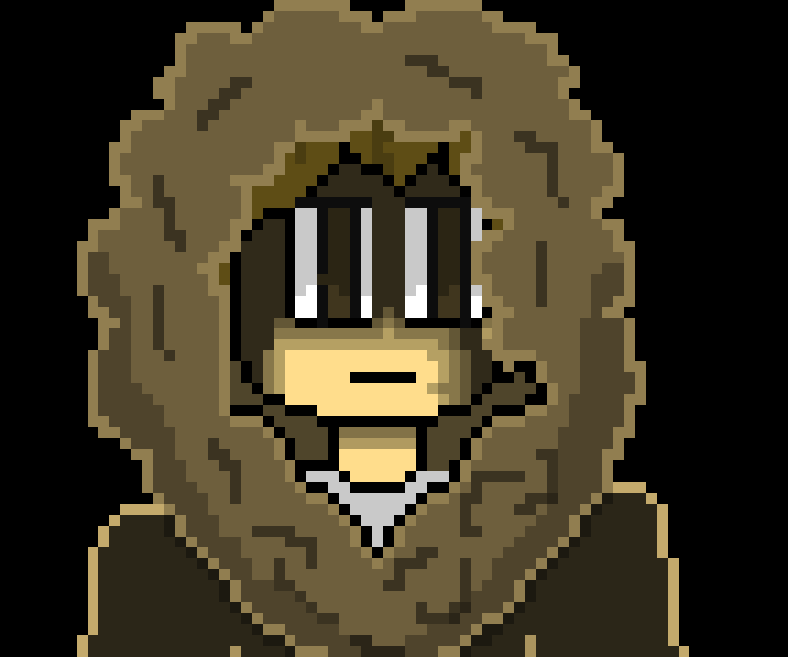 [76da01] *puts shadow on my head and flips the hood up to keep him dry and runs inside*