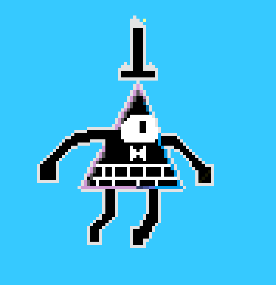 [a4fa8a] Bill Cipher (Black)