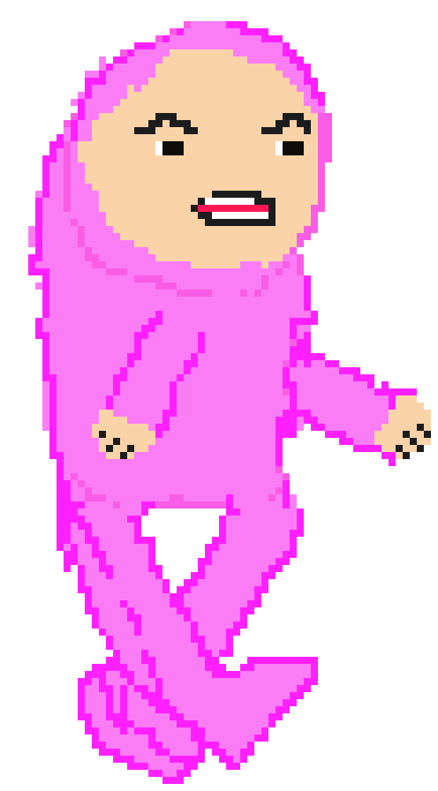 [2a9dbe] Pink Guy Running 2