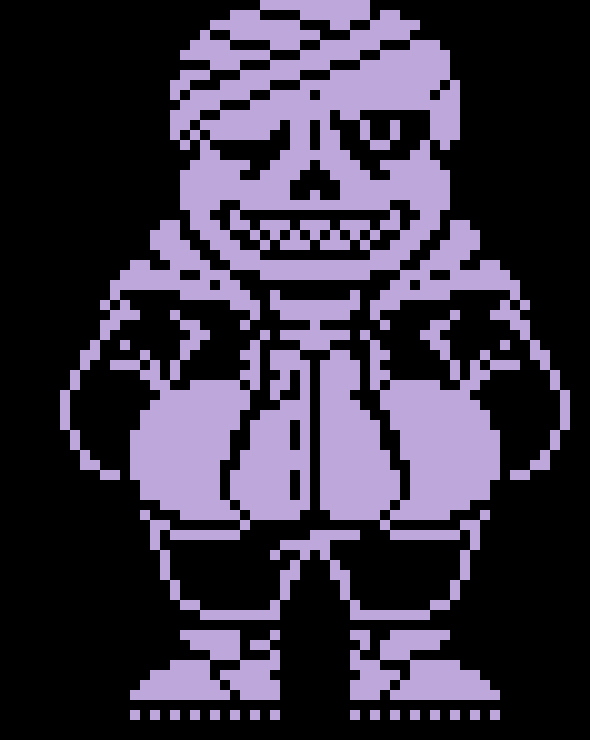 [68791c] Violetfell Sans Battle Sprite