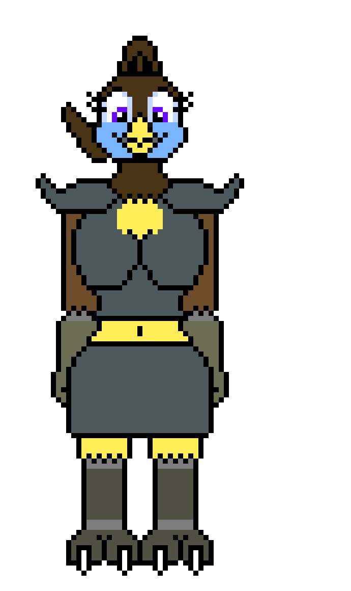 [473b2f] Ria The Animatronic Cheerleader Trogon as Storyshift Toriel