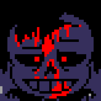 [7ce906] *(He'd watch from a nearby spot.) -HorrorTale Sans