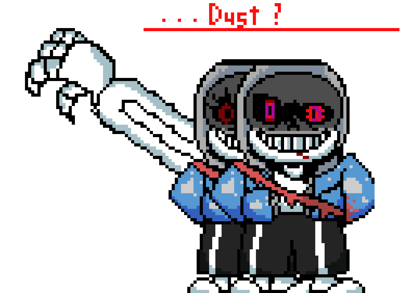 [e2b168] Dusttale Sans??