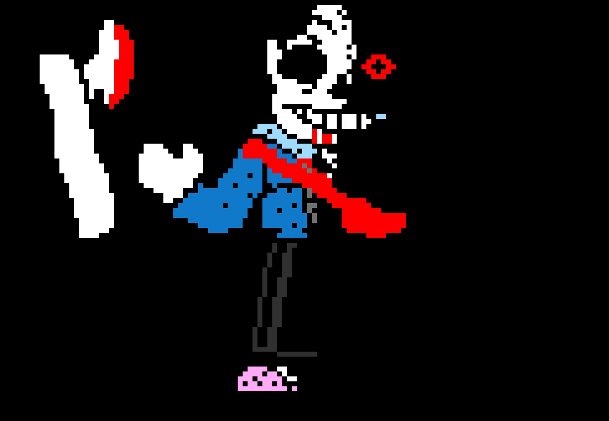 [e7773c] Horrortale Sans (emote 2)