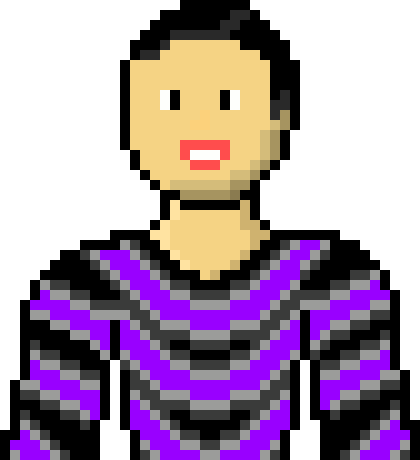 [bb0007] Pixel Art Shopkeeper Idle AinF2