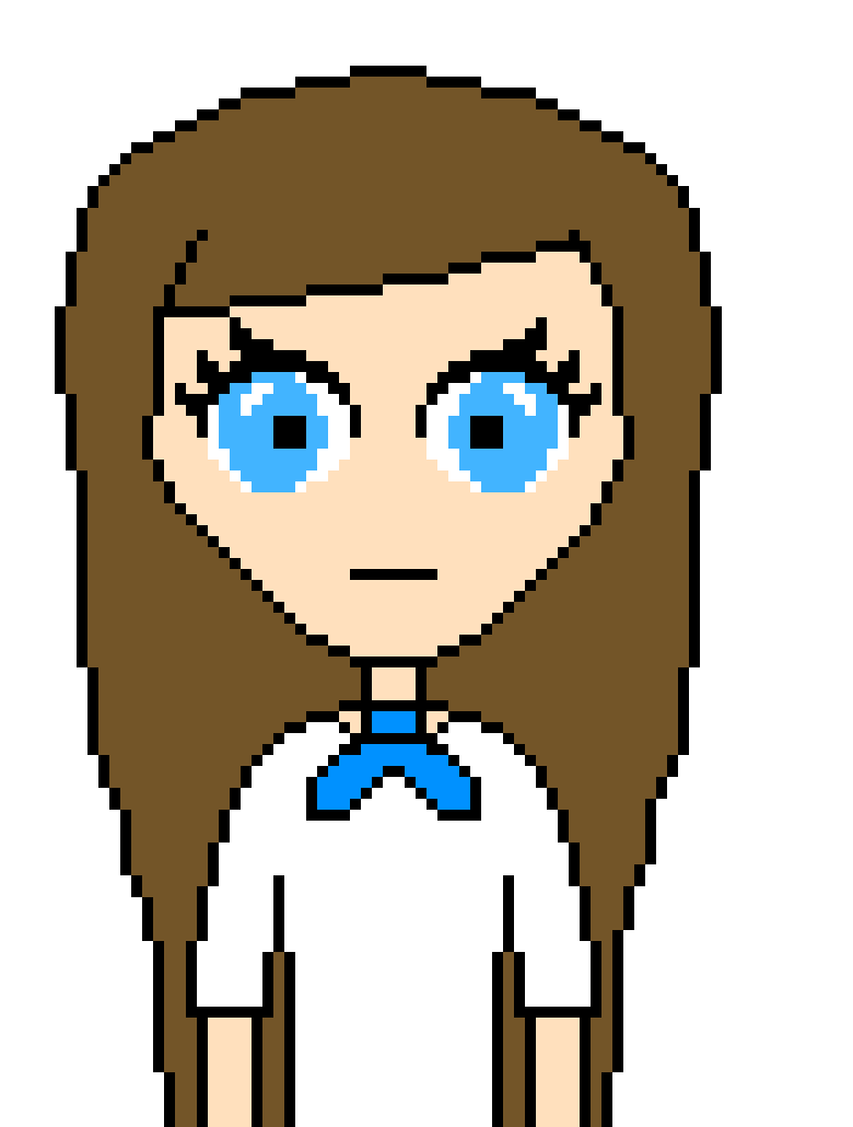 [a41074] (anime girl? you weeb. you absolute weeb. if anything you should've called it "the weird girl")