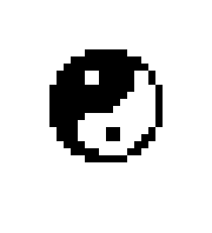 [9664c4] Ying Yang sign