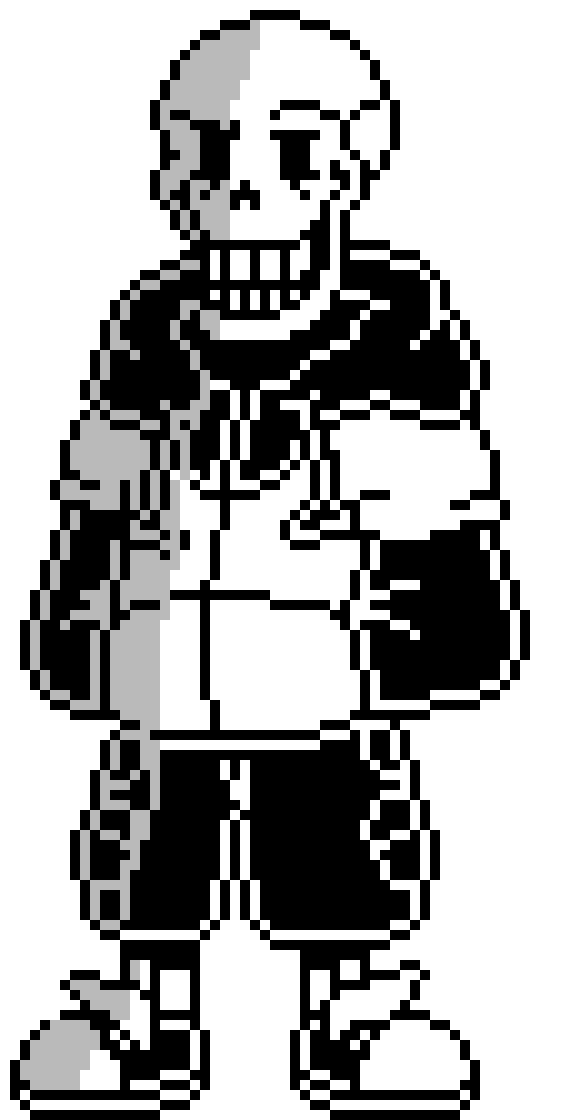 [77168a] TS! UnderSwap Papyrus Battle Sprite.