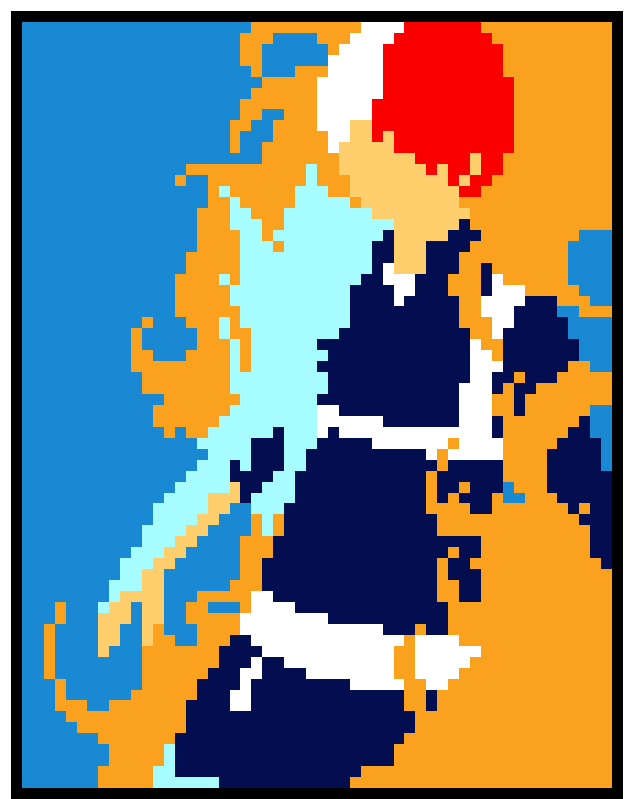 [de8418] Shoto Todoroki minimalist