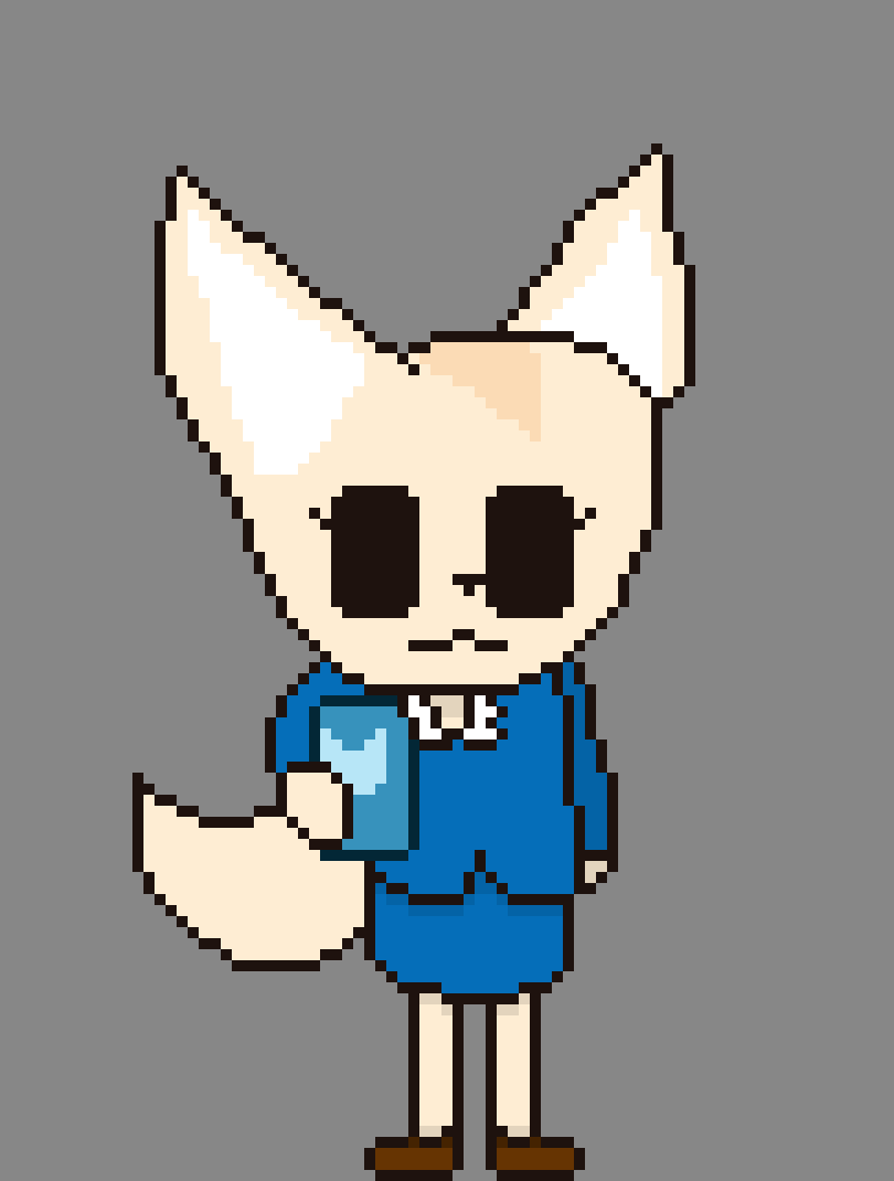 [d8d976] *Sitting on a bench, Texting Retsuko and Haida* -X1n0m