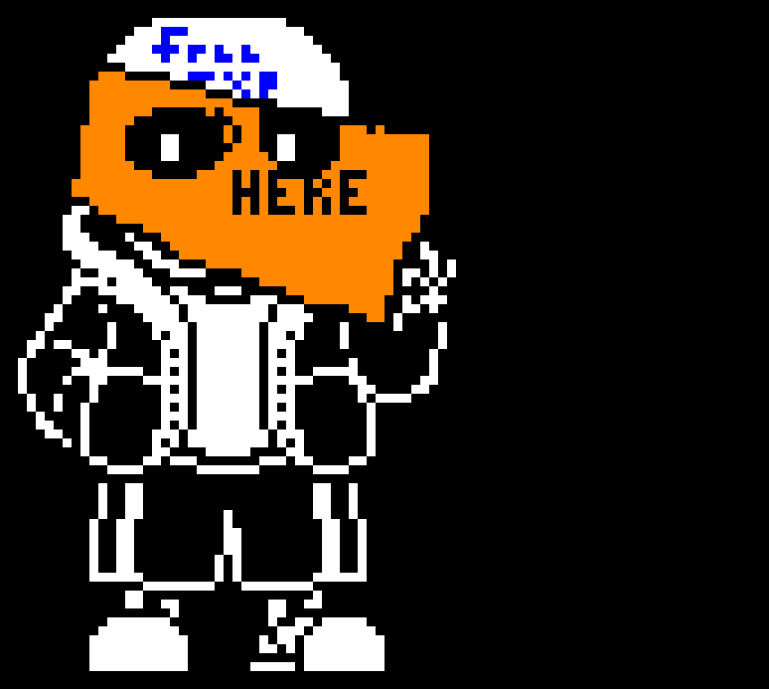 [f78025] {doesnt respond, just holds up the okay hand, probably for both Chara and the Player}}