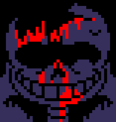 [7ce906] *(He'd bash it until he'd pass out.) -HorrorTale Sans