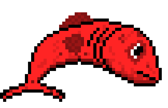 [aea7d0] red fish