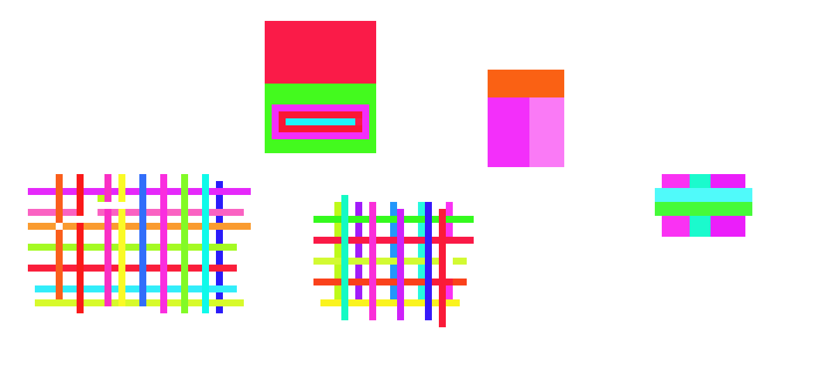[8ae900] tegido 2 y3 y  librito de colores