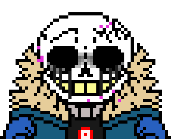 [ebf0c4] oh uh hey classic sans.,well long story short,someone tried to take over the pam-verse and now theyre hiding on an island of corruption(if you touch the corruption it will start to infect you)