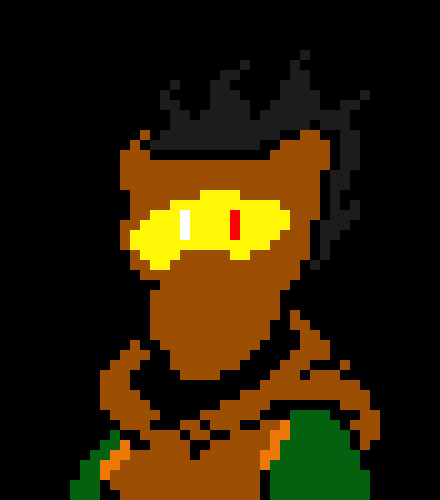 [c8bb2d] -turns aarons soul blue and holds them down-