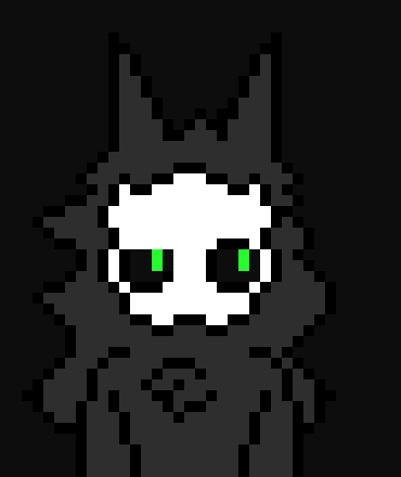 [c91422] *Dispite her not understanding him, she feels as if he is warning the skeleton of some sort*